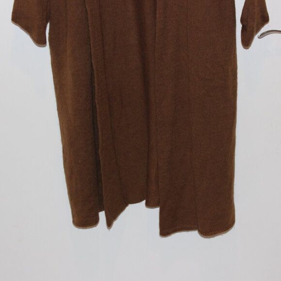 Absolutely Creative Worldwide Brown Stitch Fix Long  Cardigan Women Size XL - Picture 5 of 10